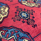 Fine Turkmen Tekke Rug (Merino Wool)