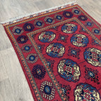 Fine Turkmen Tekke Rug (Merino Wool)