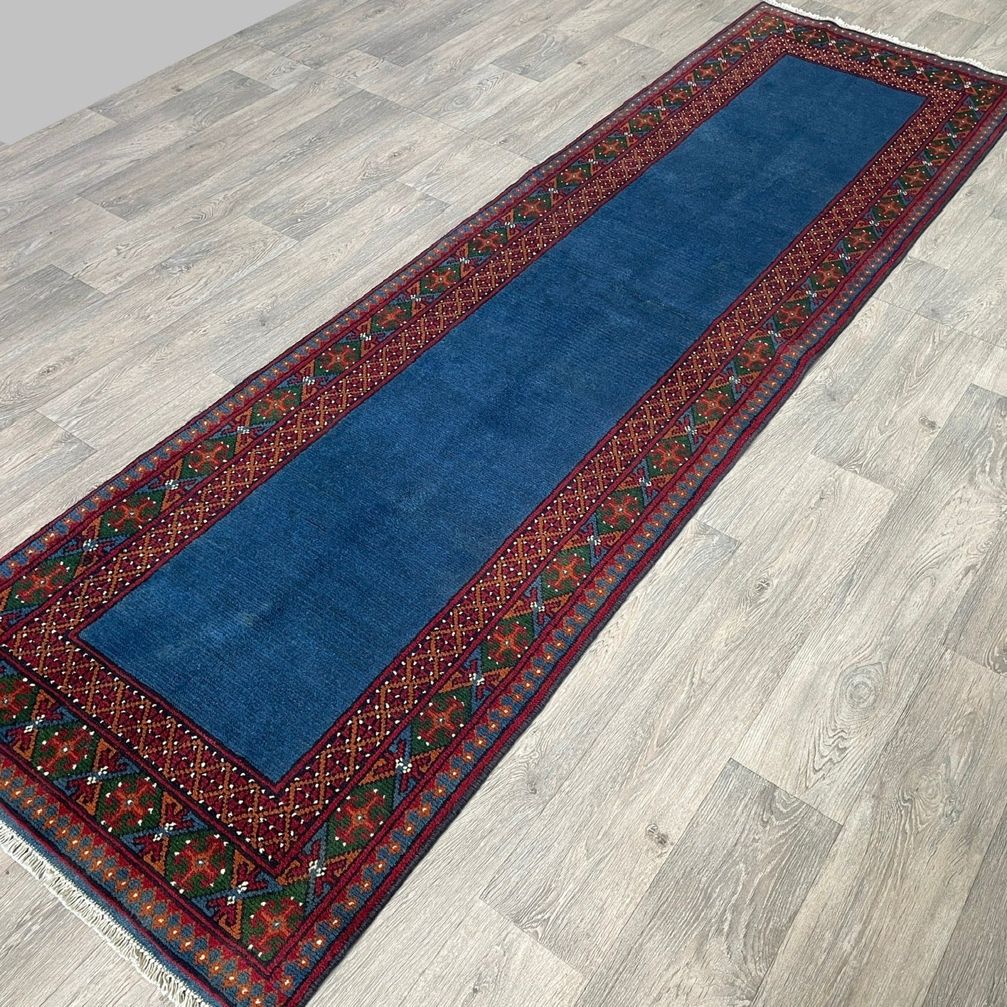 298 x 84 cm | Afghan Aqcha Runner