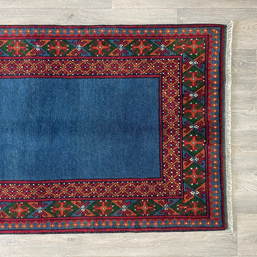 298 x 84 cm | Afghan Aqcha Runner