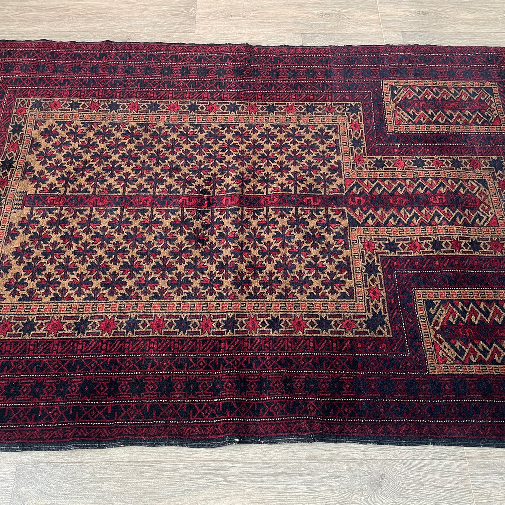 Afghan Fine Baluch Prayer Rug