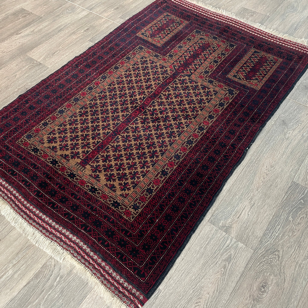 Afghan Fine Baluch Prayer Rug