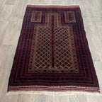 Afghan Fine Baluch Prayer Rug