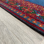 298 x 84 cm | Afghan Aqcha Runner