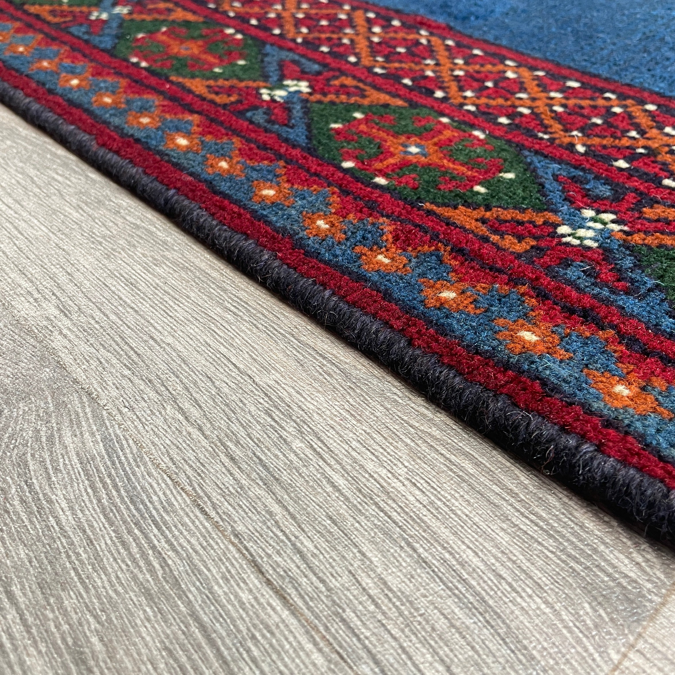 298 x 84 cm | Afghan Aqcha Runner