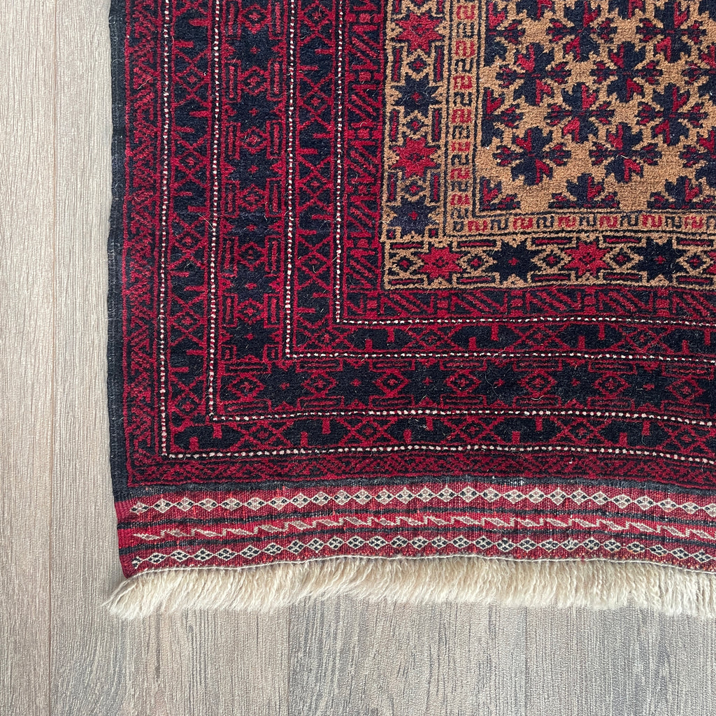 Afghan Fine Baluch Prayer Rug
