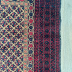 Afghan Fine Baluch Prayer Rug