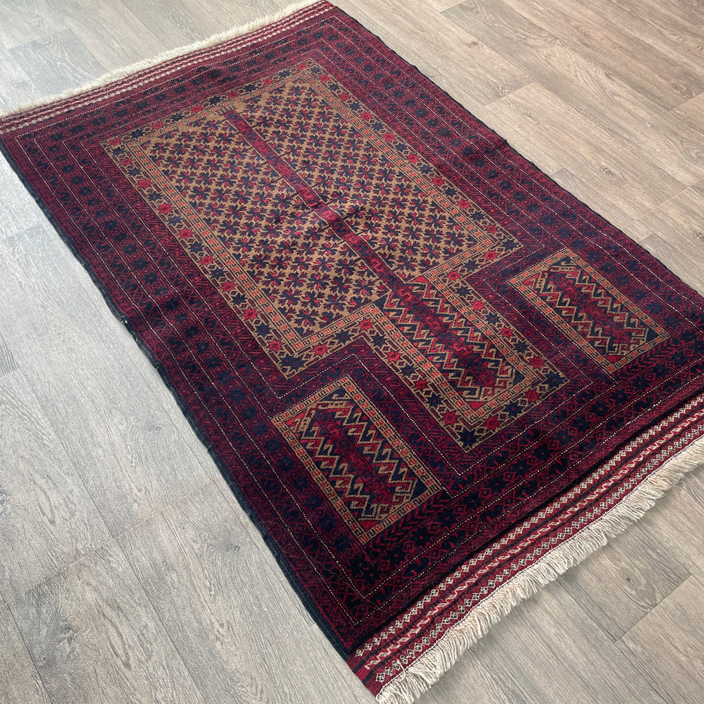 Afghan Fine Baluch Prayer Rug