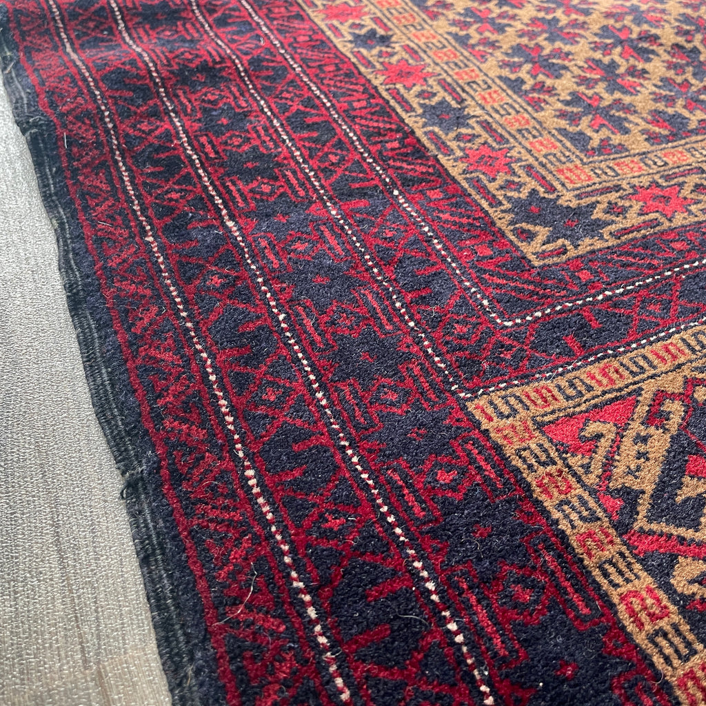 Afghan Fine Baluch Prayer Rug