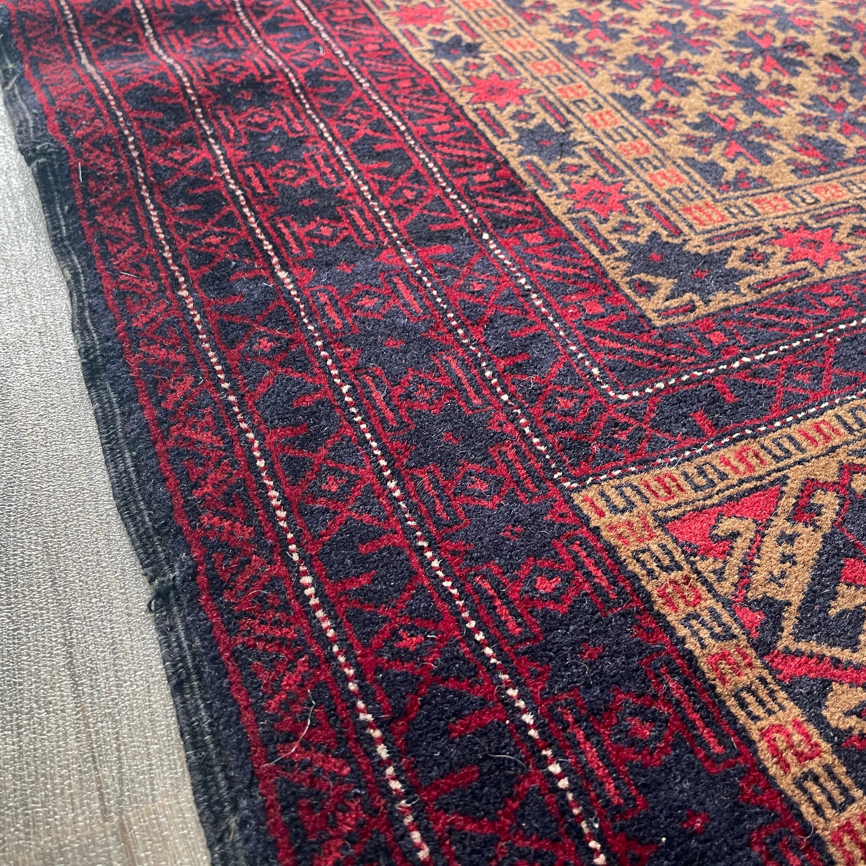 Afghan Fine Baluch Prayer Rug