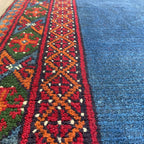 298 x 84 cm | Afghan Aqcha Runner