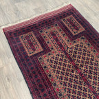 Afghan Fine Baluch Prayer Rug