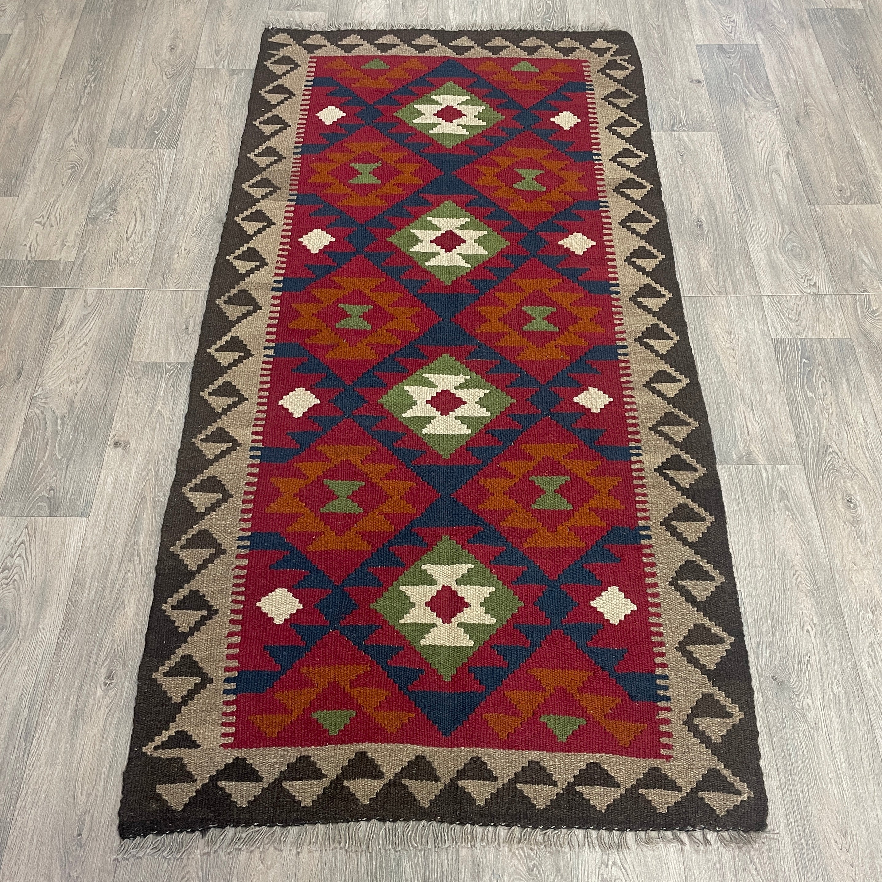Afghan Maimana Kilim Rug