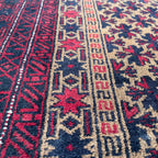 Afghan Fine Baluch Prayer Rug