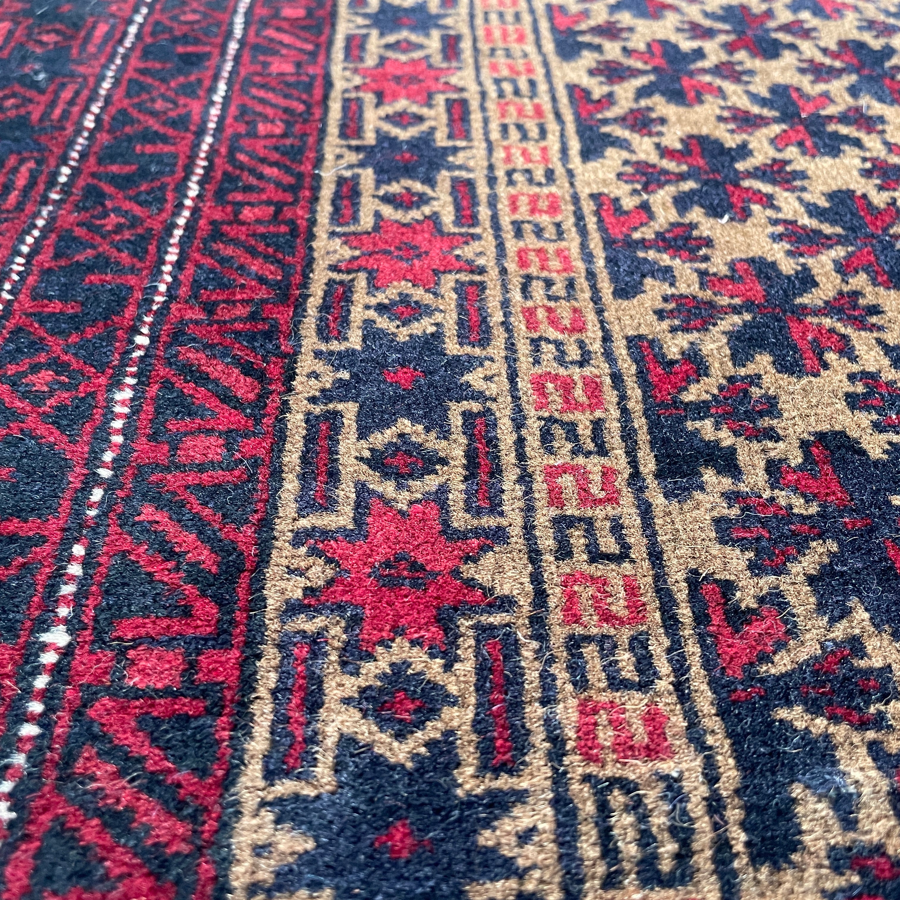 Afghan Fine Baluch Prayer Rug