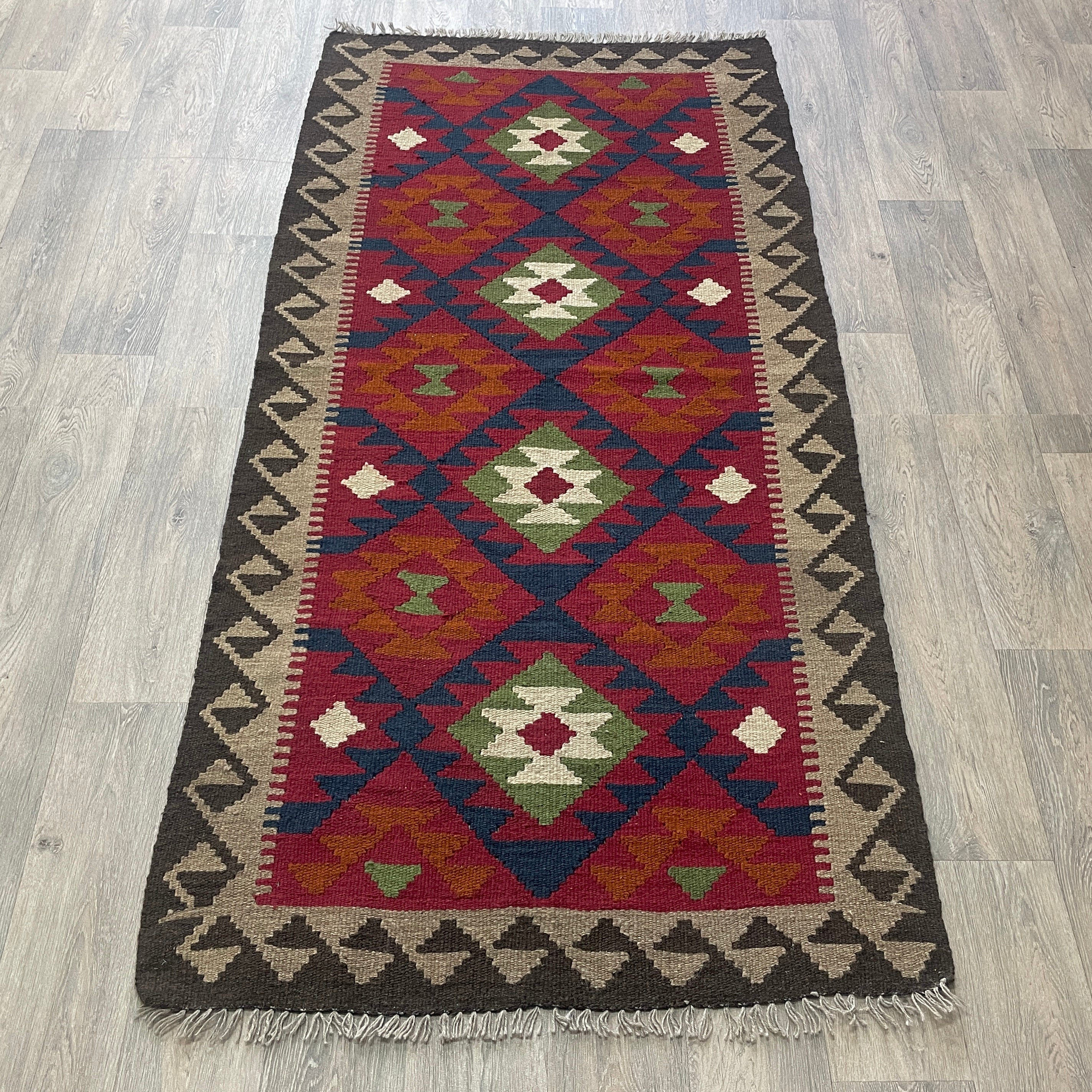 Afghan Maimana Kilim Rug