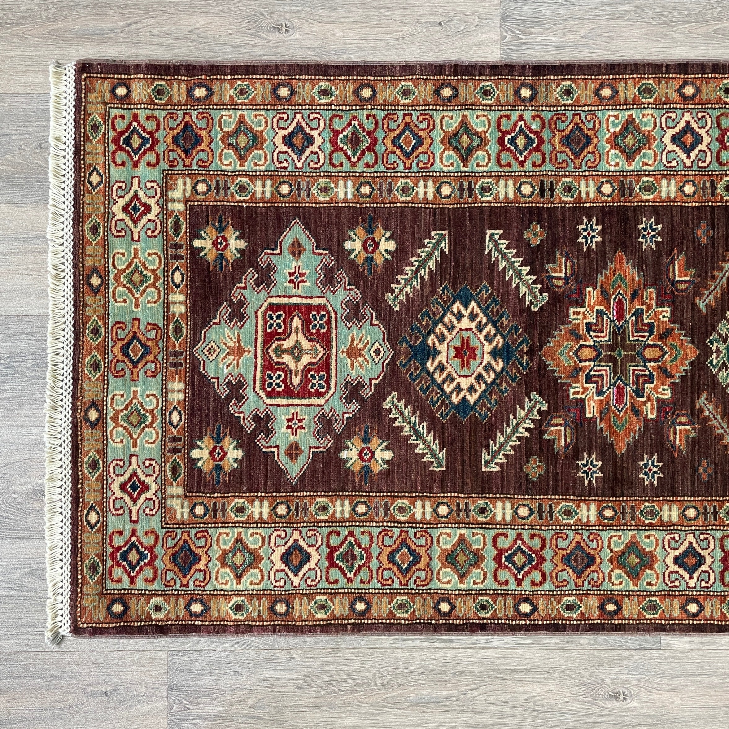 270 x 86 cm | Afghan Super Kazak Runner