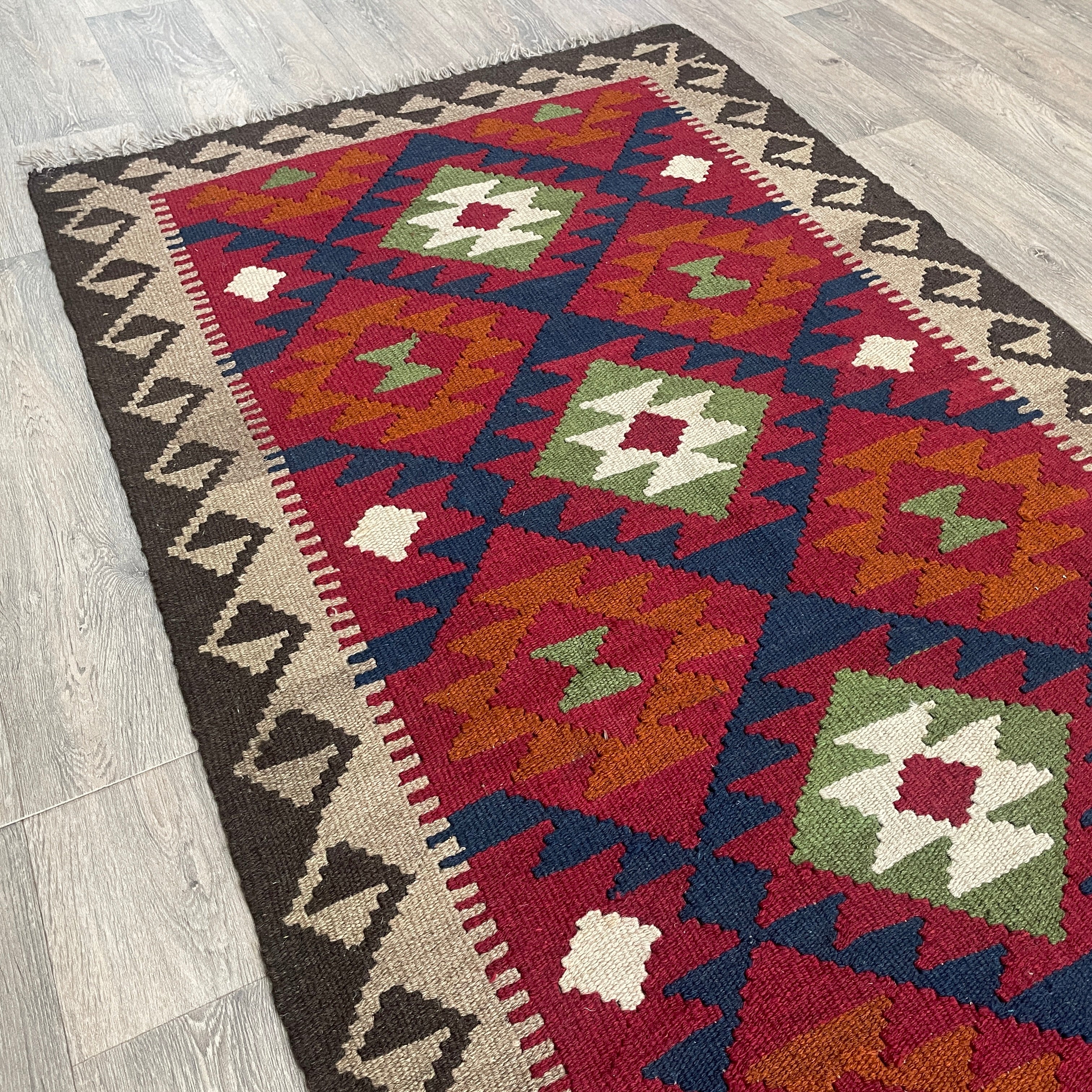 Afghan Maimana Kilim Rug