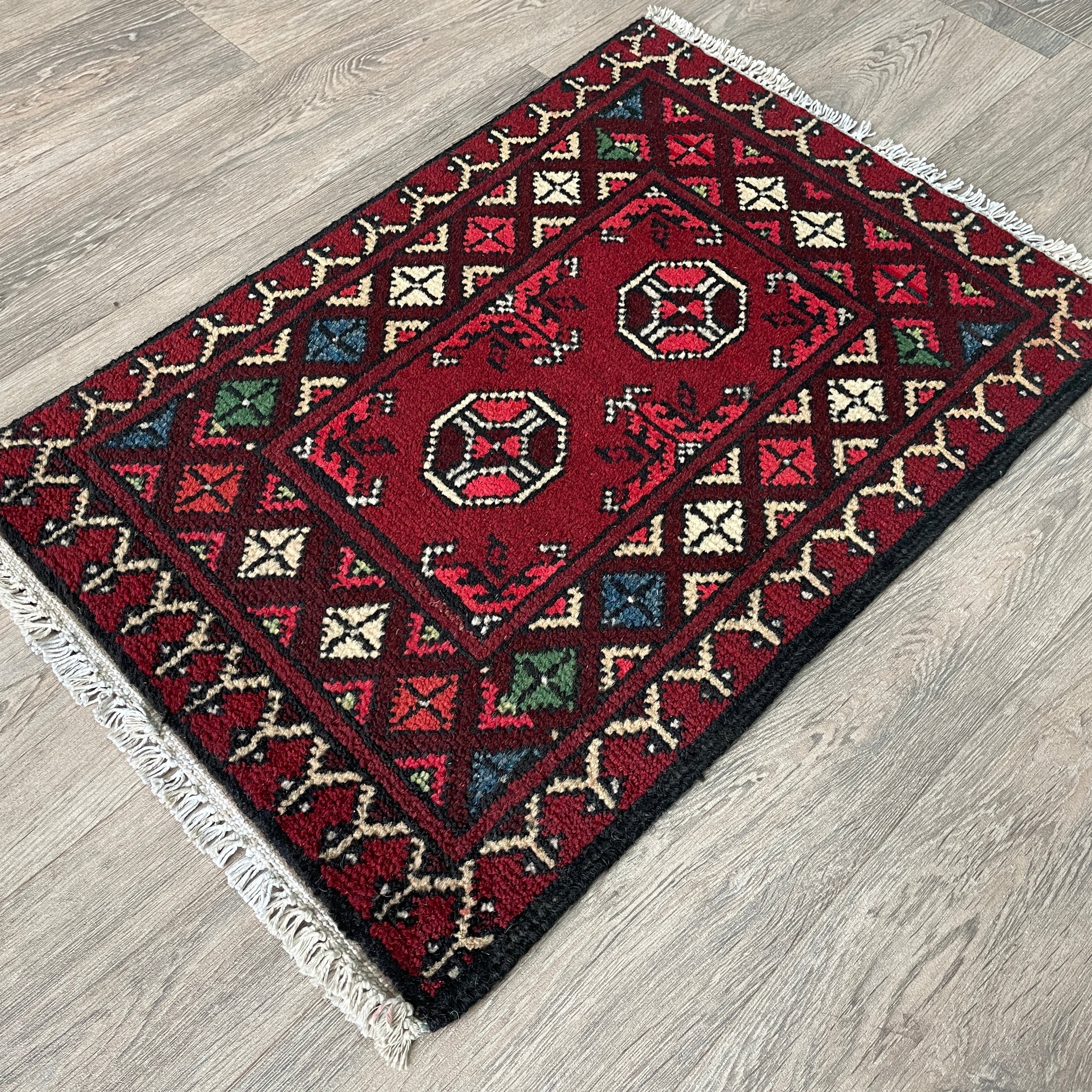 Afghan Aqcha Door Mat