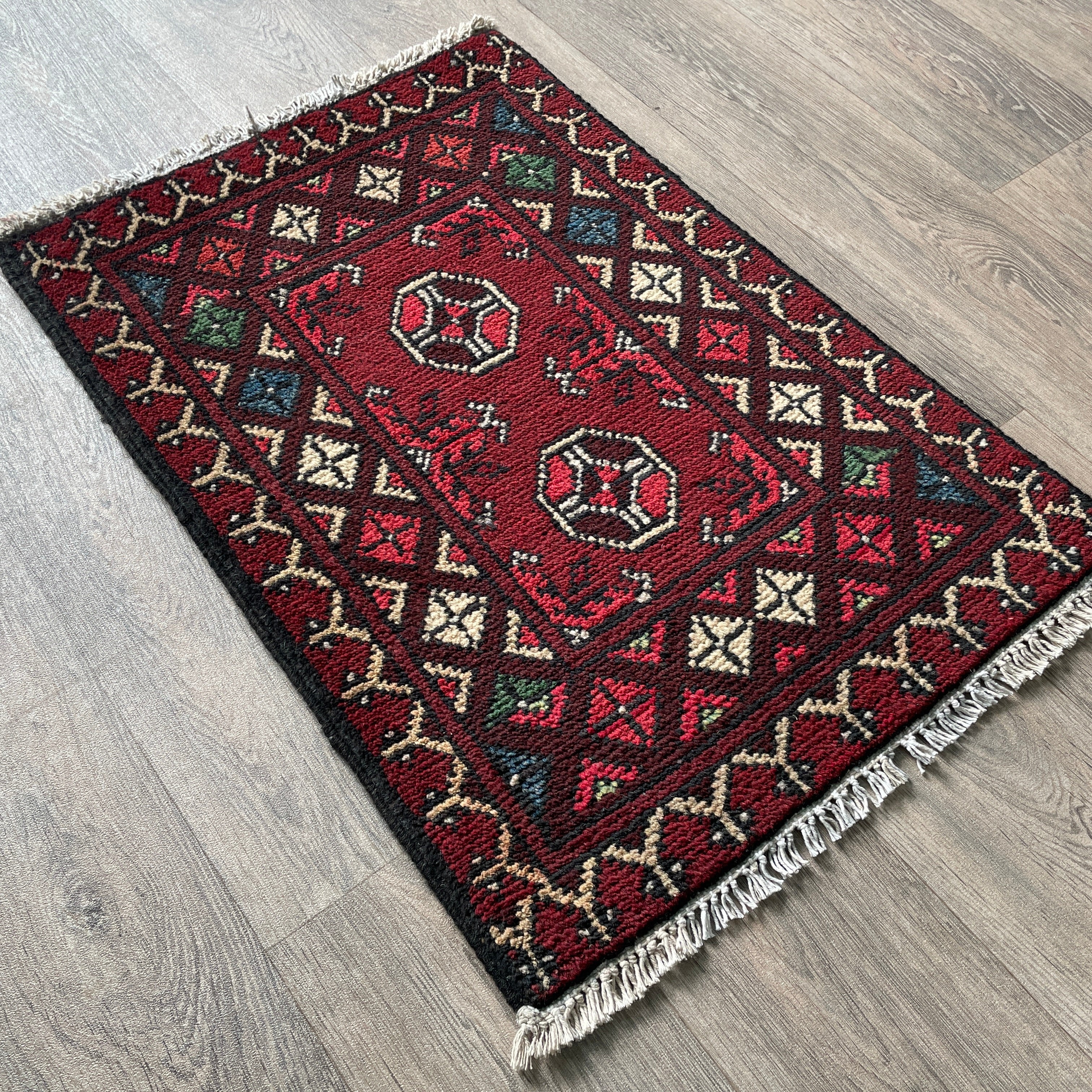 Afghan Aqcha Door Mat