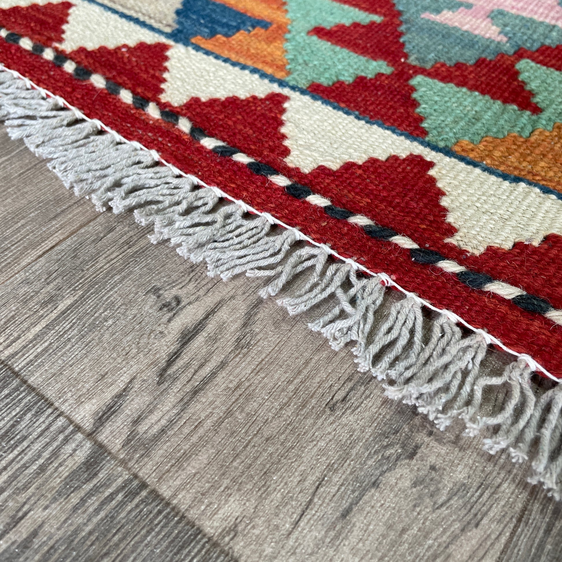 196 x 65 cm | Afghan Kilim Runner