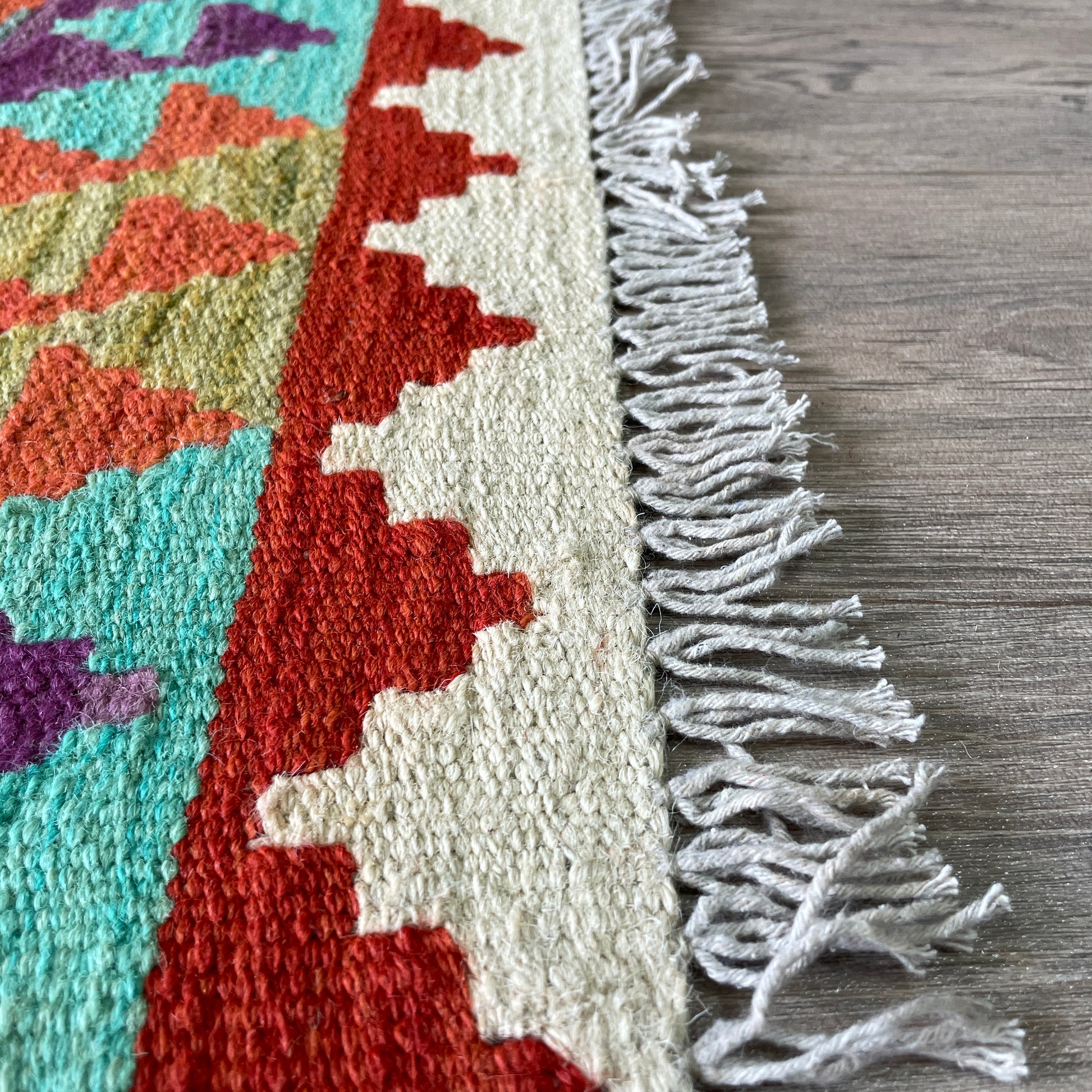 193 x 72 cm | Afghan Kilim Runner