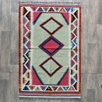 188 x 120 cm | Afghan Chubi Kilim Rug