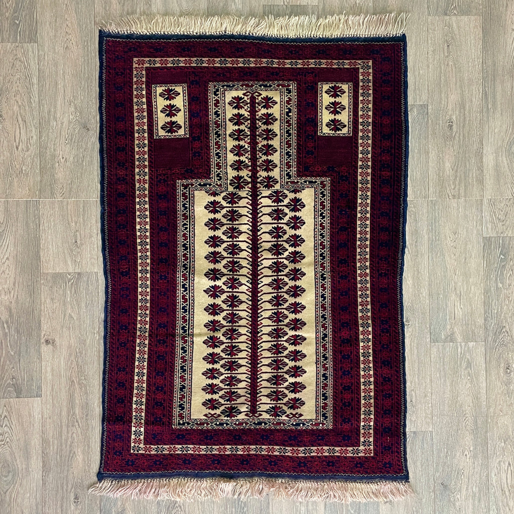 Old Afghan Baluch Rug c. 1980