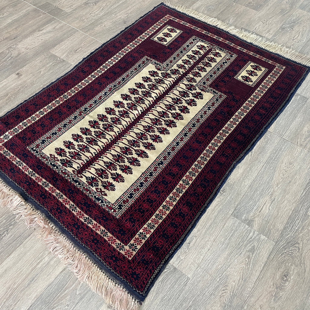 Old Afghan Baluch Rug c. 1980