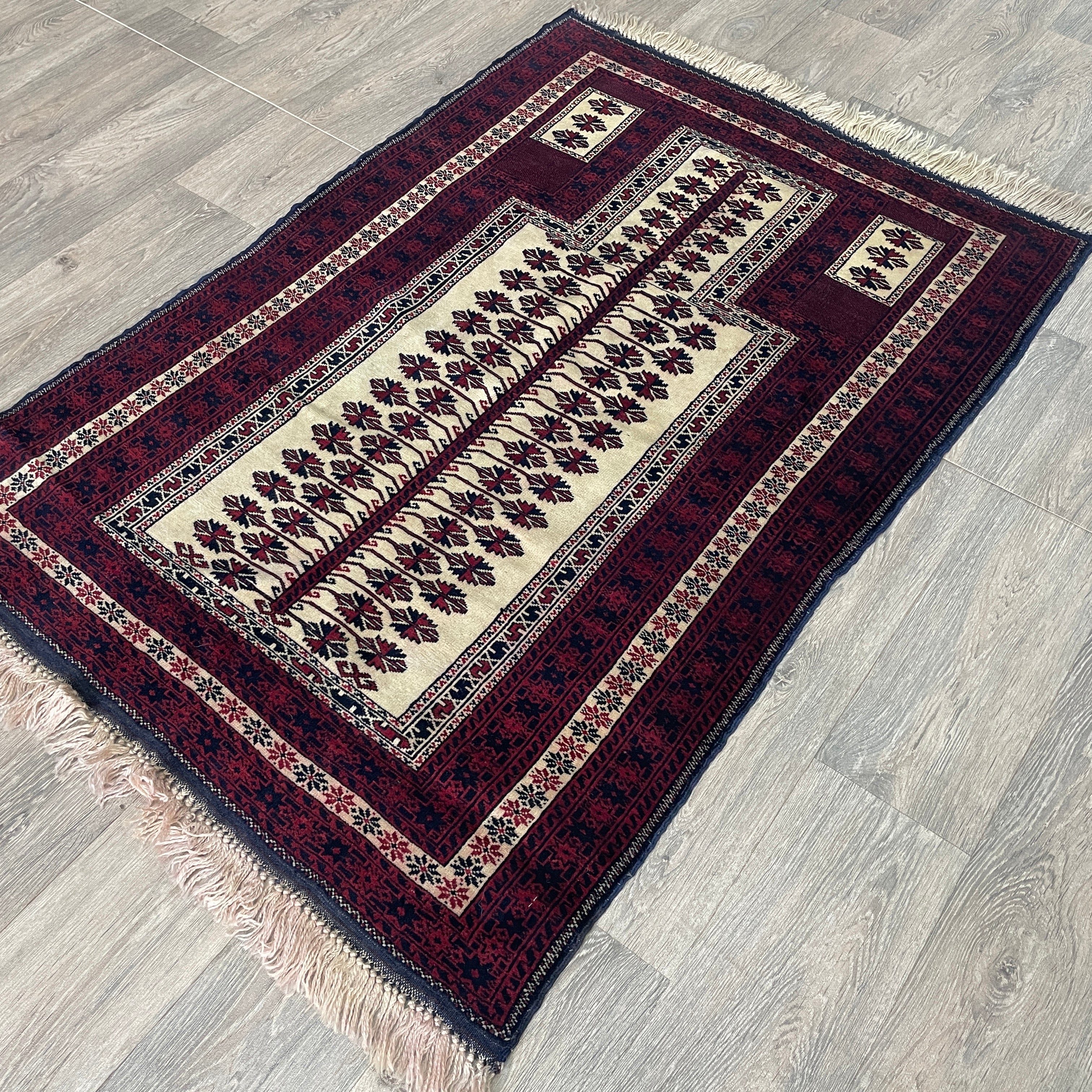 Old Afghan Baluch Rug c. 1980
