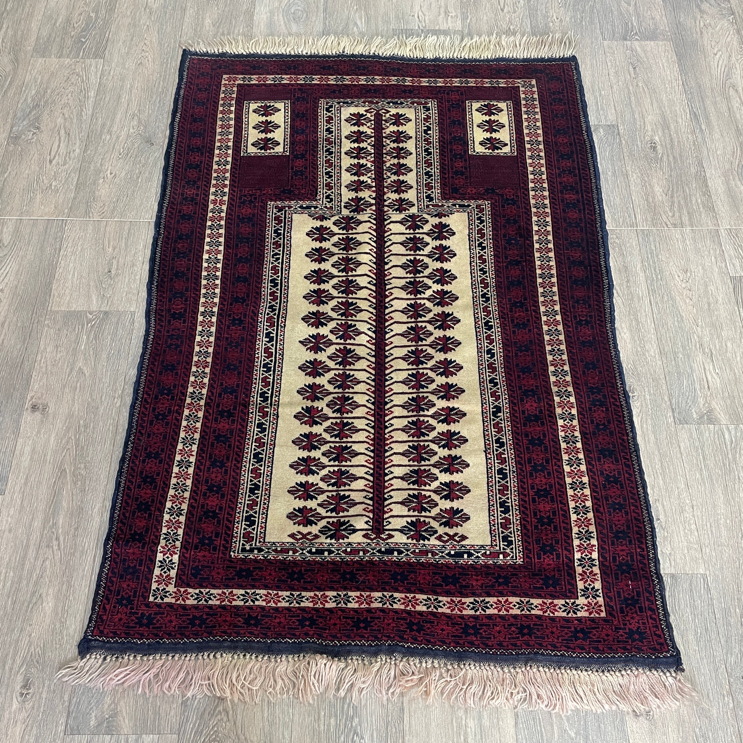 Old Afghan Baluch Rug c. 1980