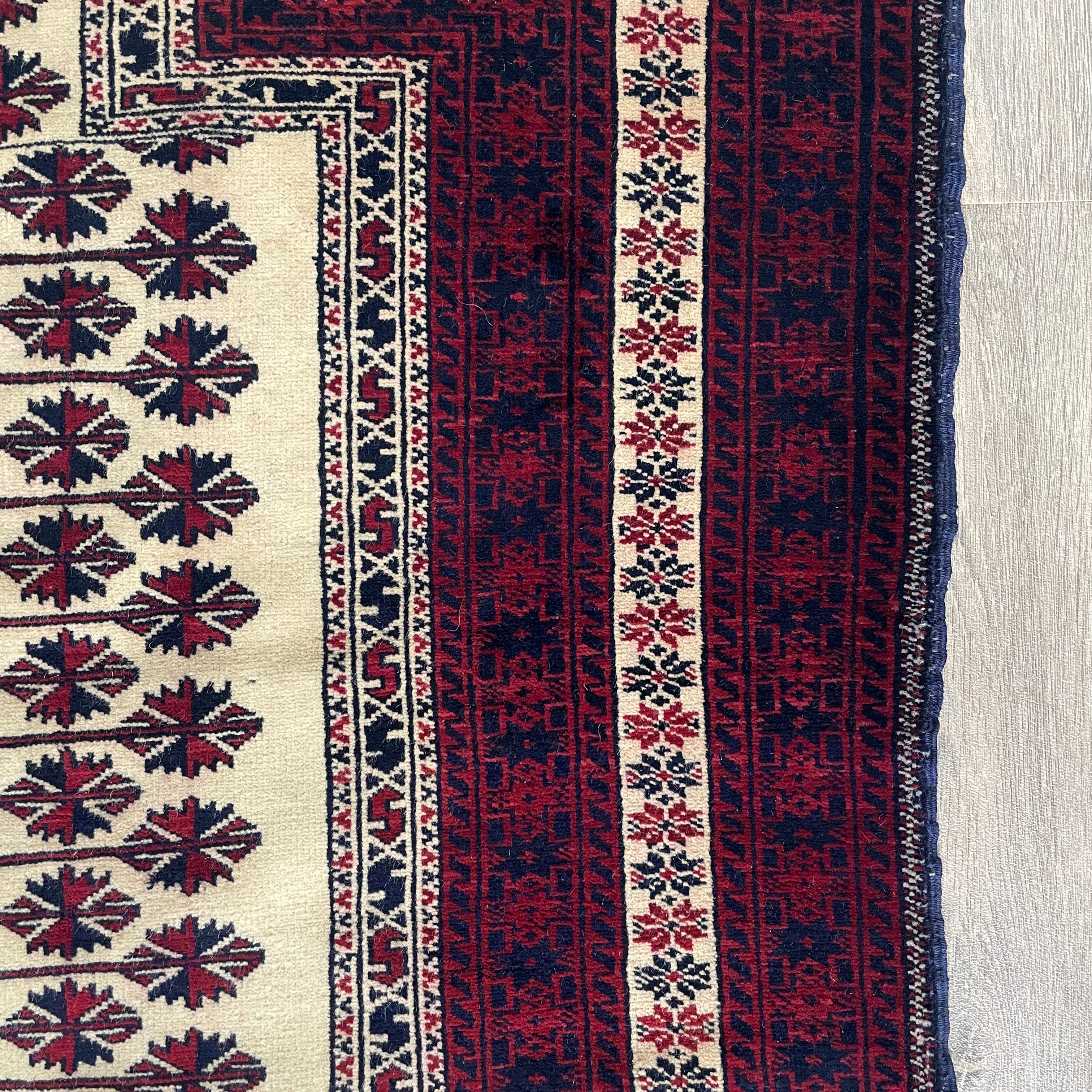 Old Afghan Baluch Rug c. 1980