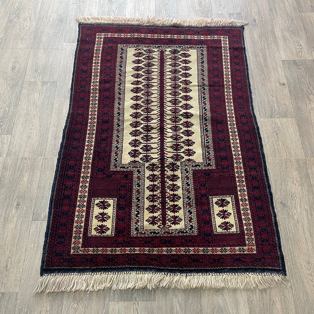 Old Afghan Baluch Rug c. 1980