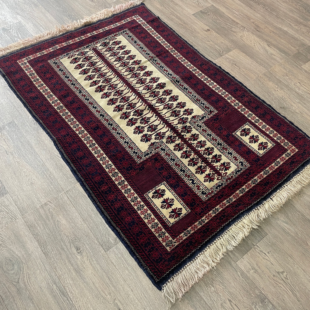 Old Afghan Baluch Rug c. 1980