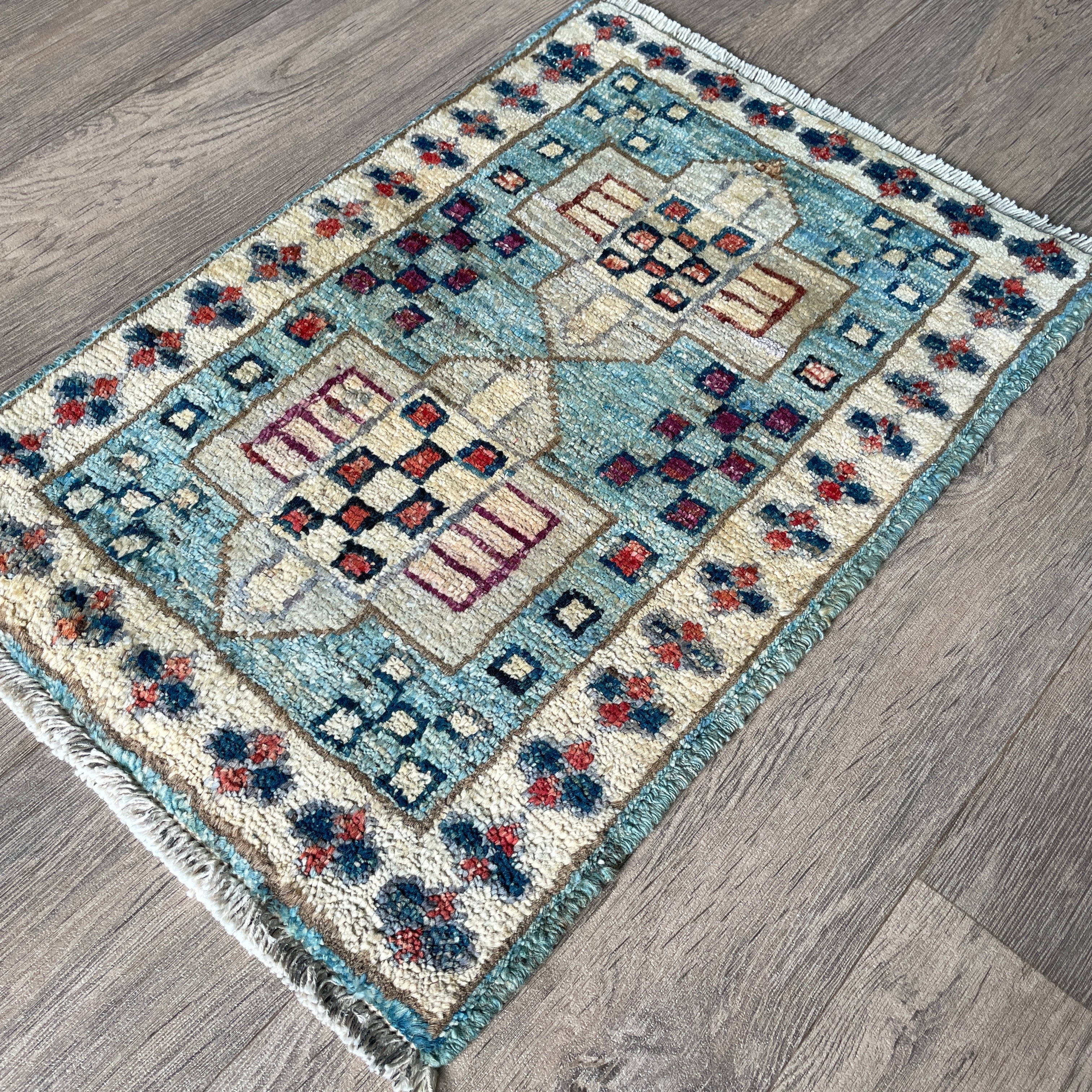 Afghan Kazak Door Mat