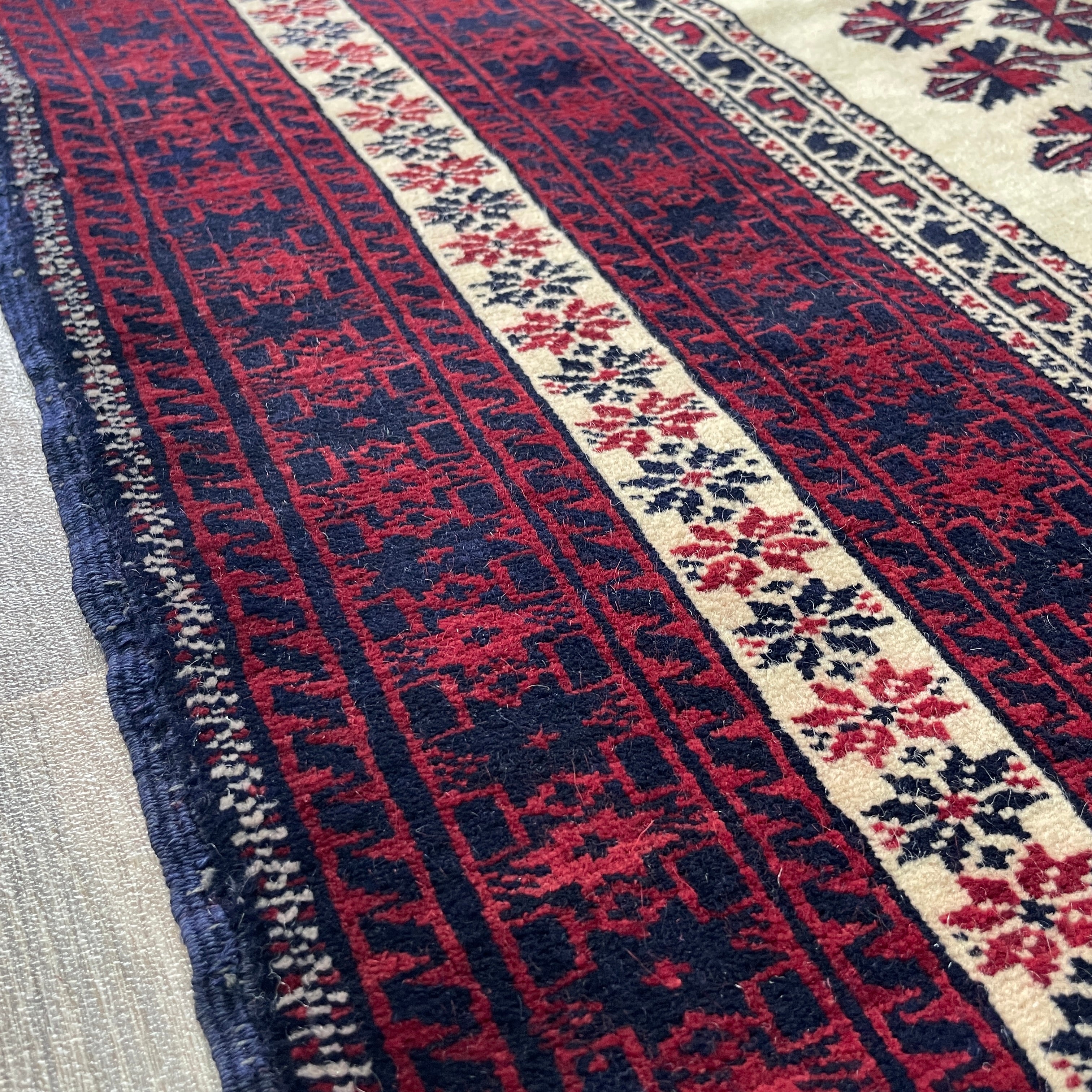 Old Afghan Baluch Rug c. 1980
