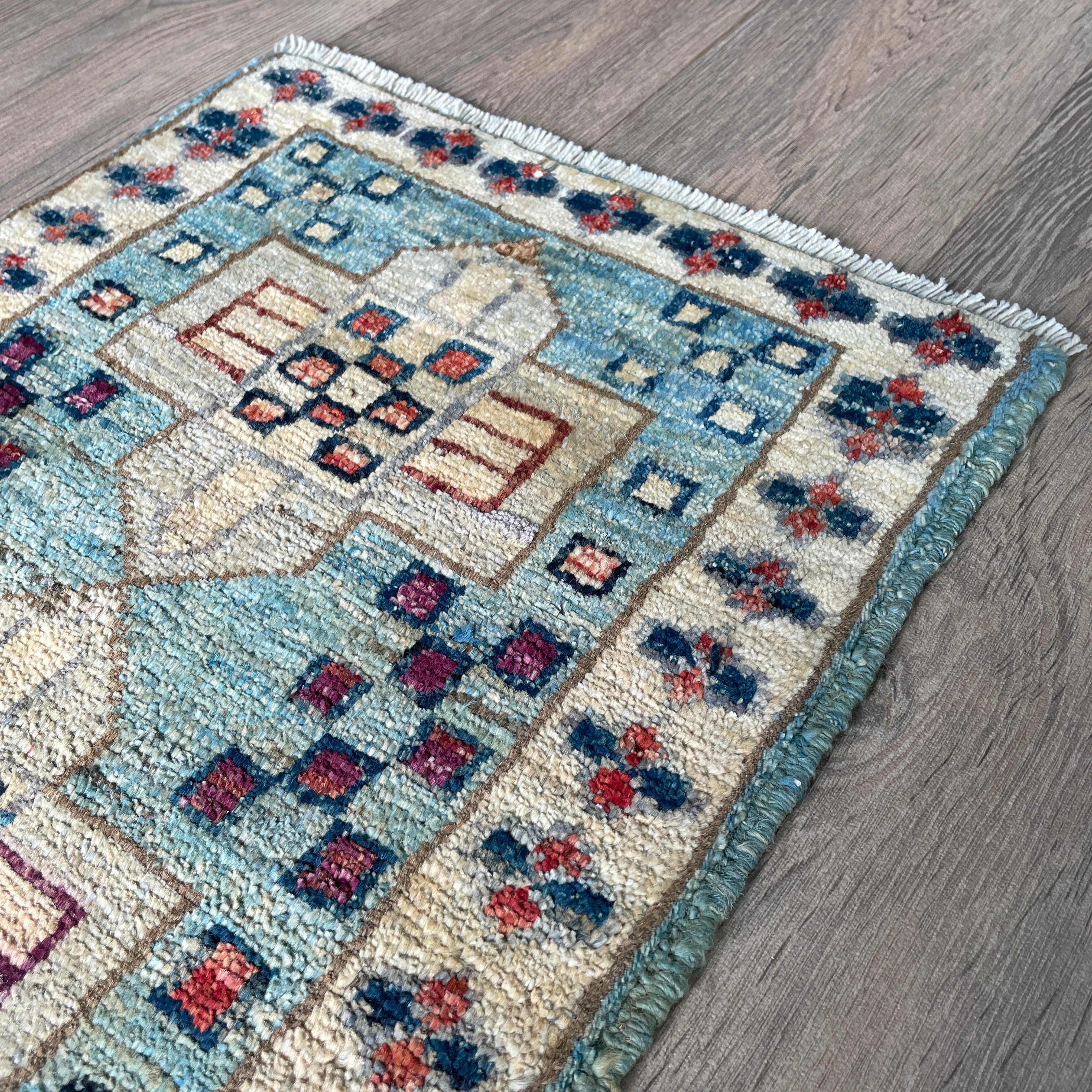 Afghan Kazak Door Mat