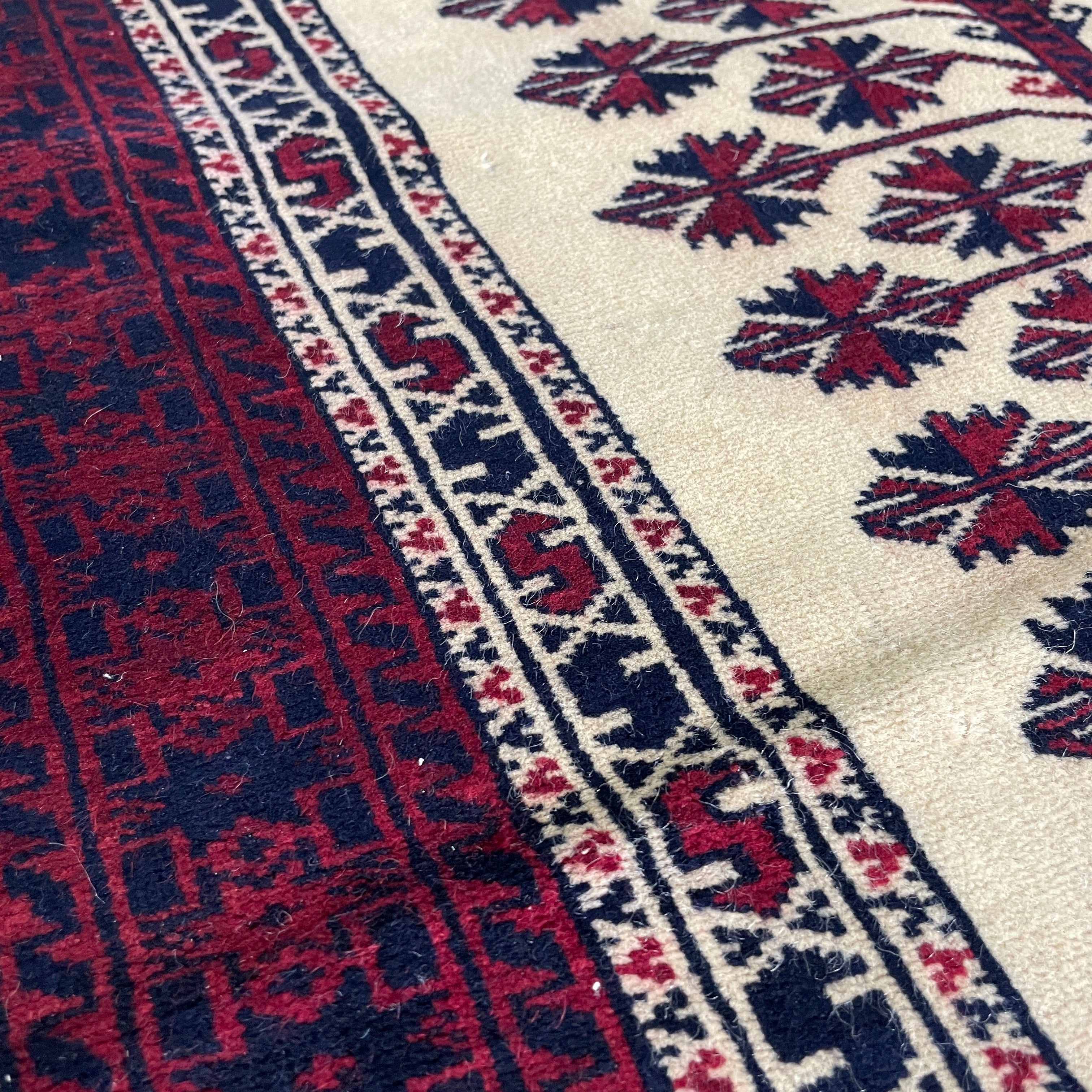 Old Afghan Baluch Rug c. 1980