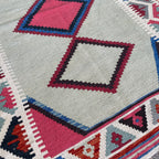 188 x 120 cm | Afghan Chubi Kilim Rug