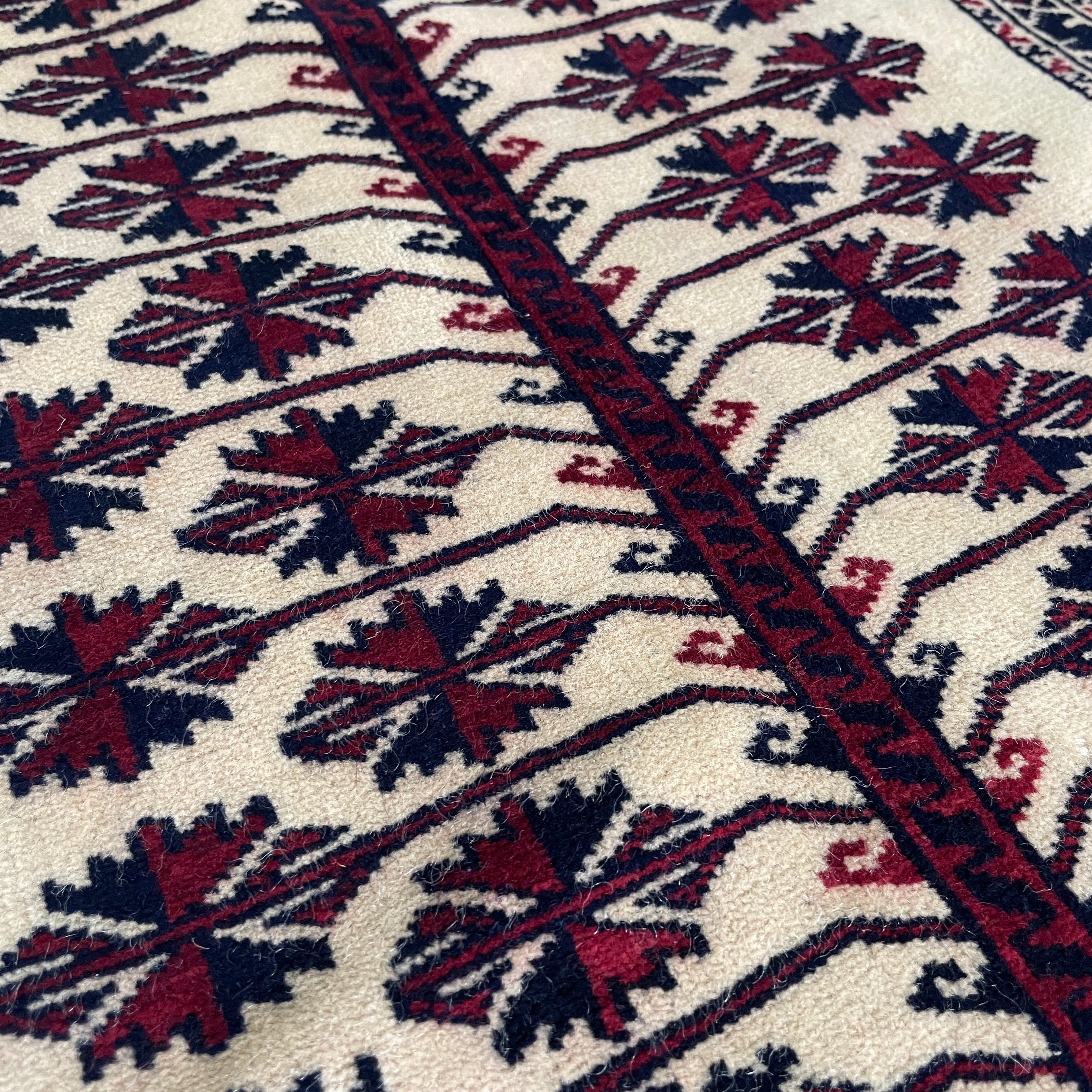 Old Afghan Baluch Rug c. 1980