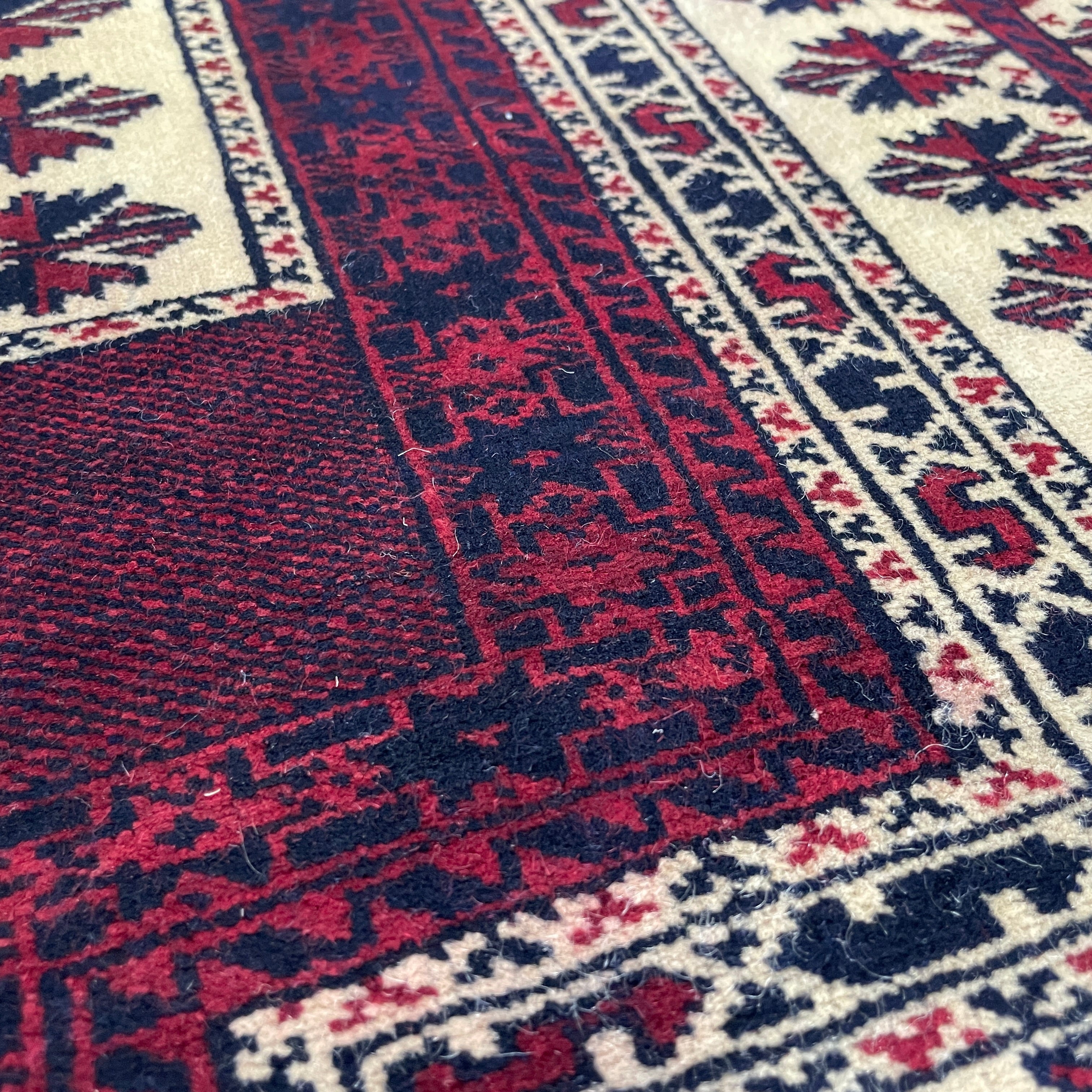 Old Afghan Baluch Rug c. 1980