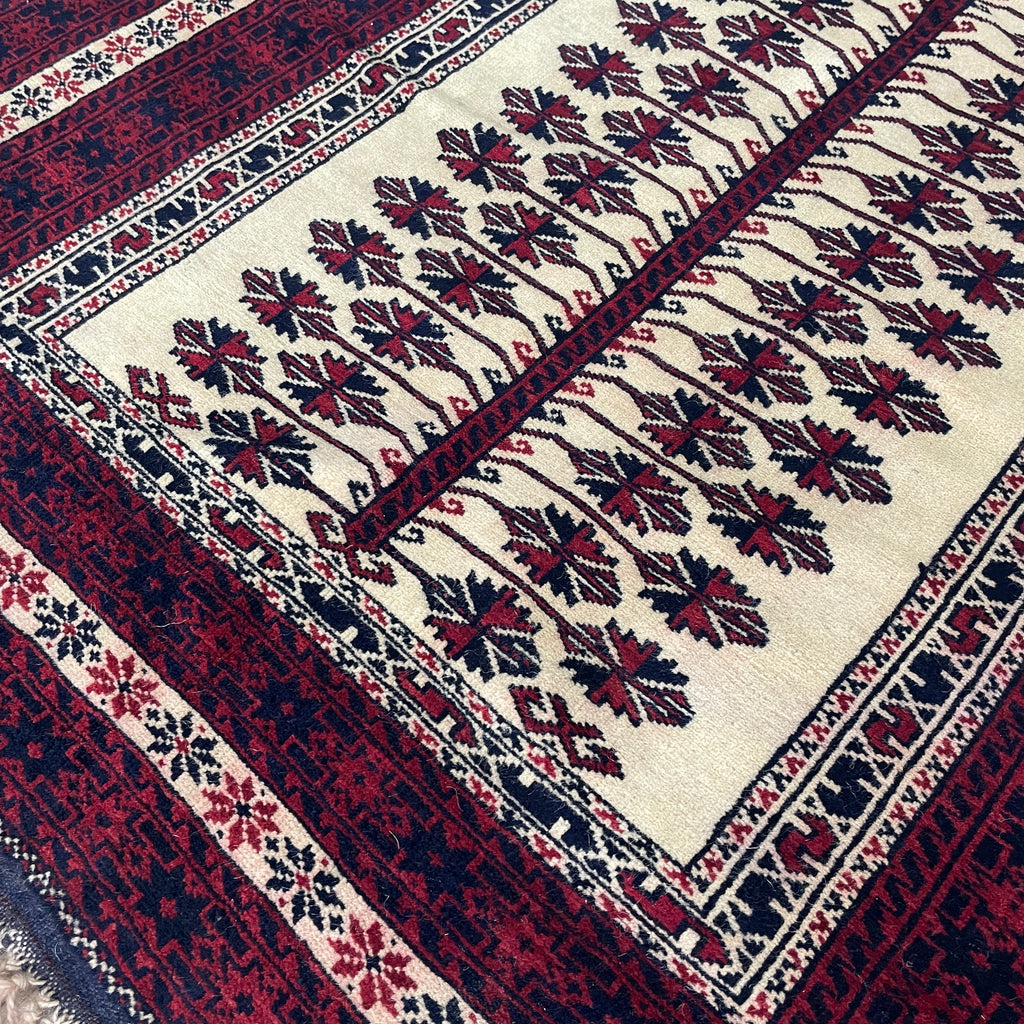 Old Afghan Baluch Rug c. 1980