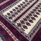 Old Afghan Baluch Rug c. 1980