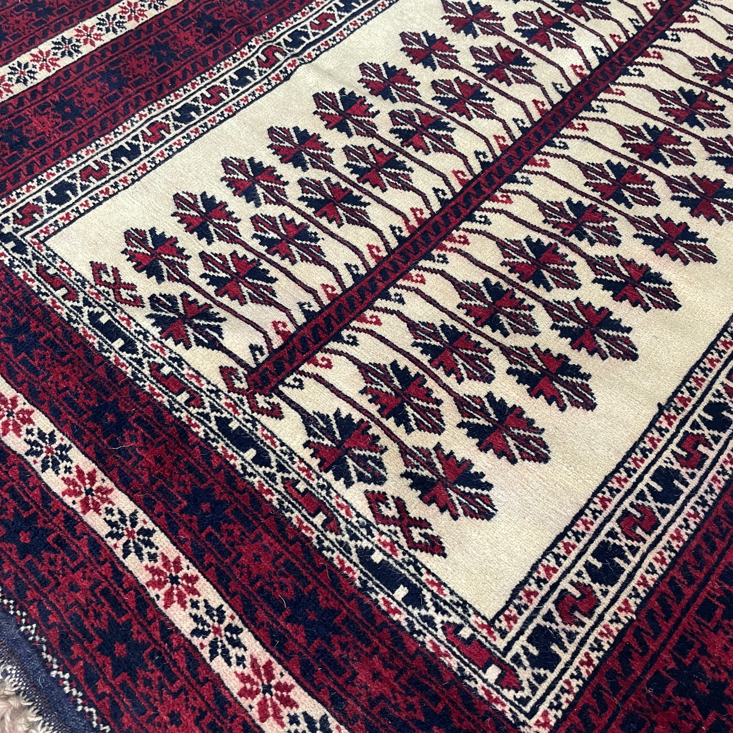 Old Afghan Baluch Rug c. 1980
