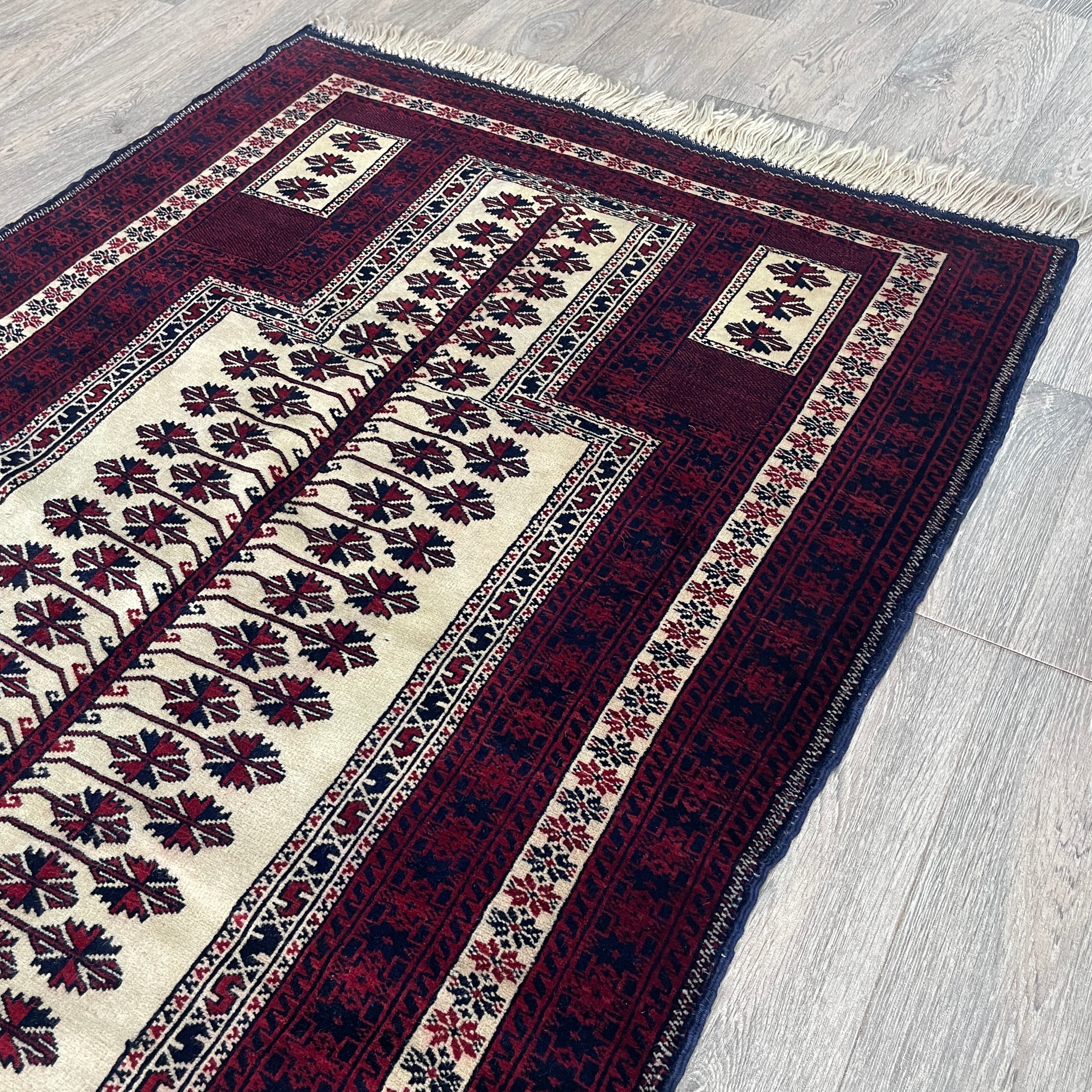 Old Afghan Baluch Rug c. 1980