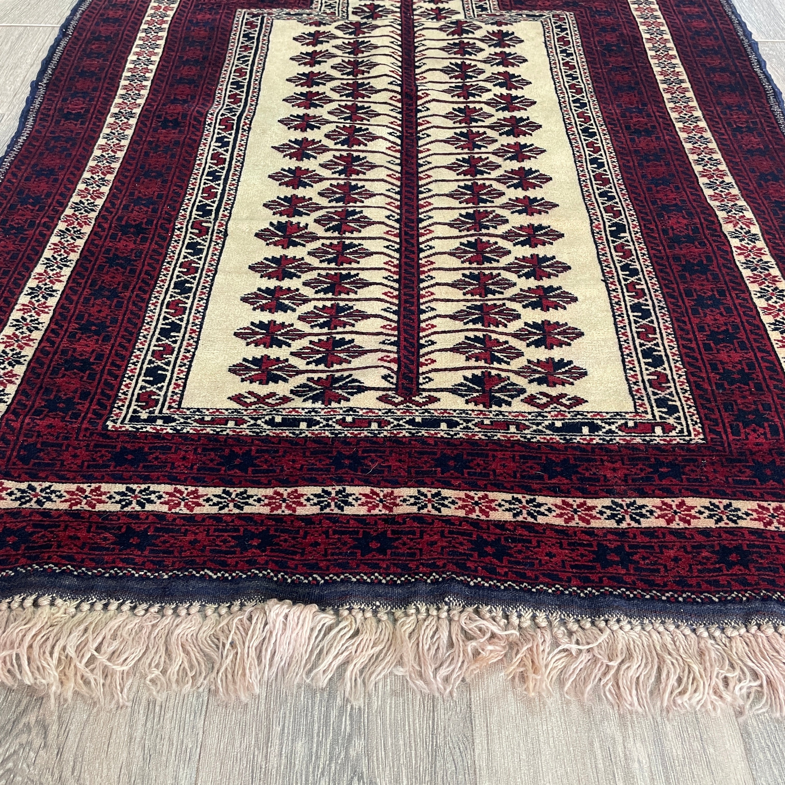 Old Afghan Baluch Rug c. 1980