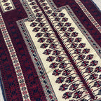 Old Afghan Baluch Rug c. 1980