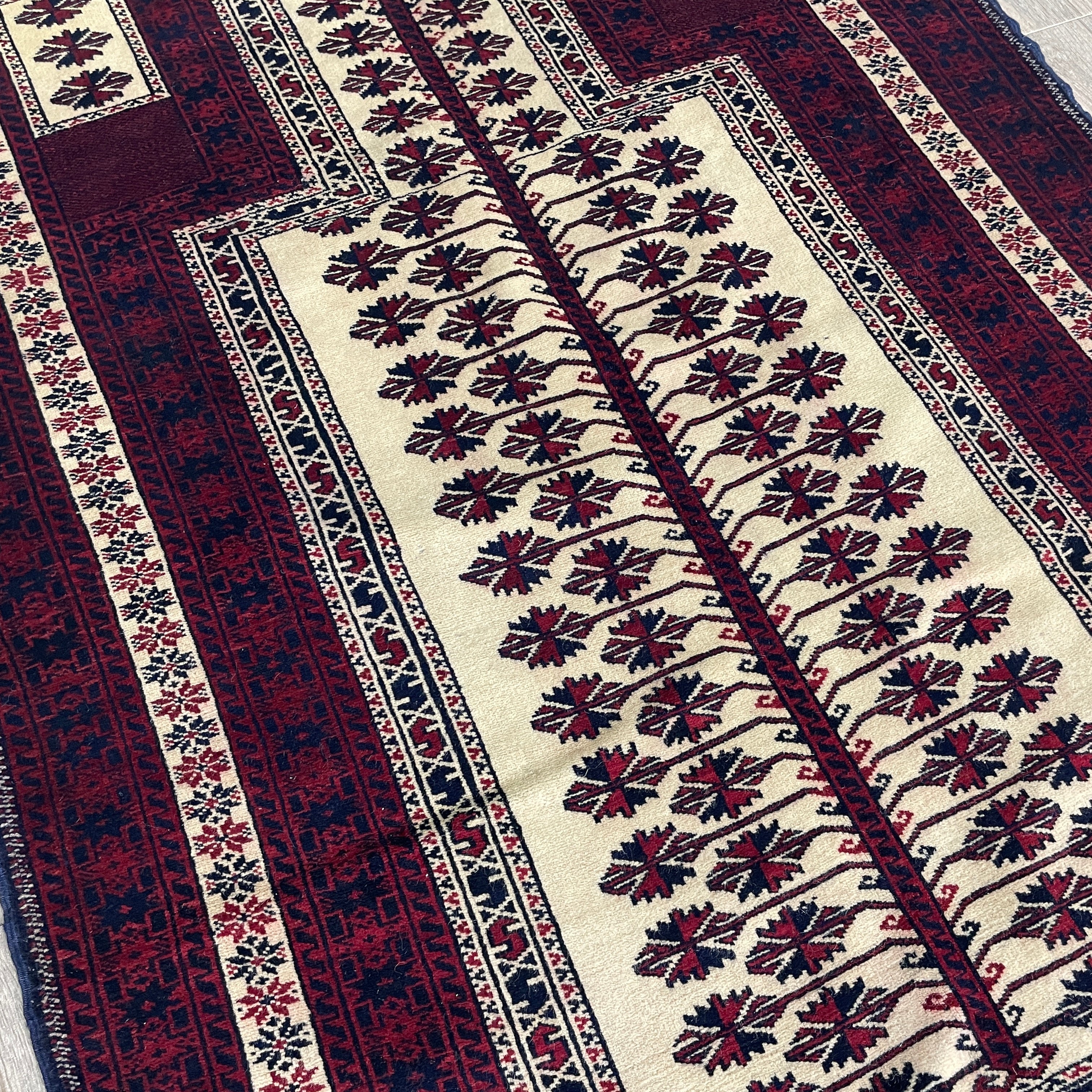 Old Afghan Baluch Rug c. 1980