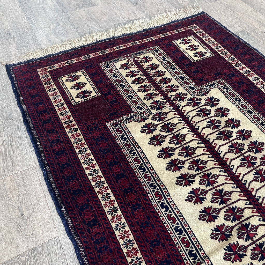 Old Afghan Baluch Rug c. 1980