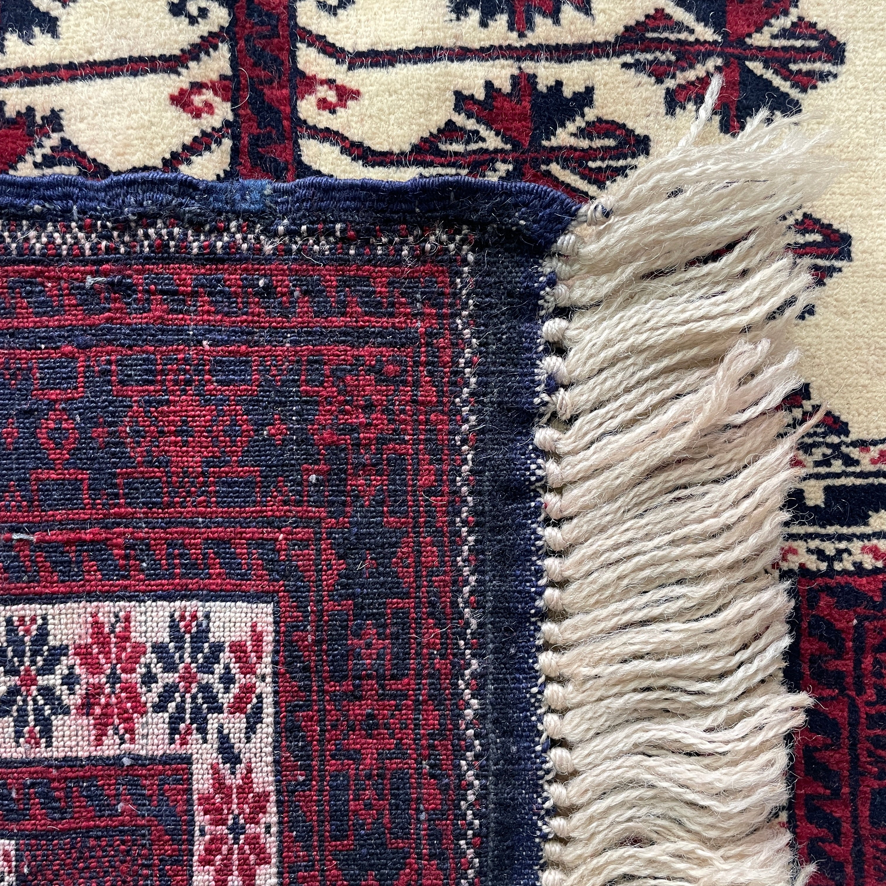 Old Afghan Baluch Rug c. 1980